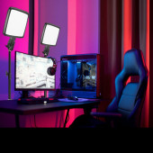Gdx PRO Led GX-300 - 2'li ST-60 RGB Led Tüp Gamer Yayıncı Led Işık Kiti - 2