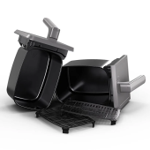 Blaupunkt D7800 Taste Master Çift Hazneli Air Fryer 4+4 lt Yağsız Fritöz - 4