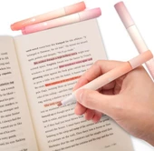 Gradual Pembe Soft Renkler 4lü Fosforlu Kalem Seti - 6