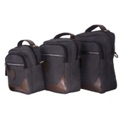 Lederax Kanvas Kumaş El ve Omuz Çantası LD478 - 7