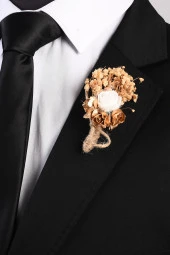 Esgue Yaka Çiçeği Beyaz - 1