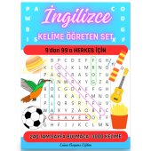 İngilizce Kelime Öğreten Kitap Seti (3000 Kelime Öğren) - 1