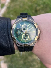 RA145067 Reward İyon Kaplama Kasa Silikon Kordon 3 Atm Suya Dayaknıklı Erkek Kol Saati - 2