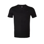 Lumberjack Bsc V Nk Tişört Siyah M-CT106 thumbnail 2