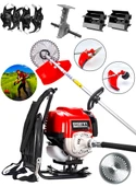 Eisenn Germany EK-9900 Joker Motor Sırt Tipi Tırpan + Akrobat Çapa Aparatı + Toprak Eşeleme Aparatı - 2