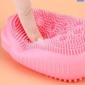 Banyo Sırt Kesesi Çift Taraflı Slıkon Duş Lifi Sırt Fırçası 60 Cm thumbnail 3