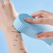 Yumuşak Banyo Duş Süngeri Cilt Temizleyici Sünger Bebek Çocuk Yumuşak Duş Lifi thumbnail 3