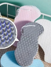 Yumuşak Banyo Duş Süngeri Cilt Temizleyici Sünger Bebek Çocuk Yumuşak Duş Lifi thumbnail 5