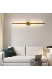 BY-LAMP Duvara Yansımalı LED Aplik Gold Renk - 2