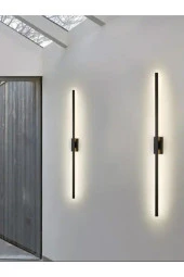 BY-LAMP Duvara Yansımalı LED Aplik Siyah Renk - 2