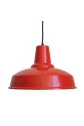 BY-LAMP Sarkıt Avize Kırmızı Renk Ofis Mutfak Restoran Cafe Tavan Aydınlatması - 1