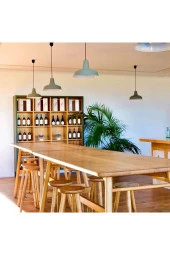 BY-LAMP Açık Yeşil Sarkıt Avize - 3