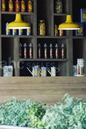 BY-LAMP Sarı Sarkıt Avize - 4