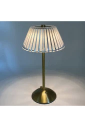 BY-LAMP Kristal Masa Lambası Dikdörtgen Dilim Şapkalı Dokunmatik 3 Işık Rengi Dim Edilebilir thumbnail 4