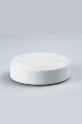 BY-LAMP Galaxy Saturn Figürlü Led Masa Lambası | Gün Işığı Renk | Ahşap Beyaz Taban thumbnail 4