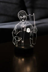 BY-LAMP Harry Potter Led Masa Lambası Dekoratif Aydınlatma - 1