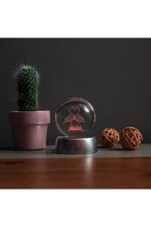 BY-LAMP 3D Flamingo Işıklı Kristal Hediye Topu thumbnail 3