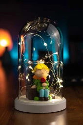 BY-LAMP Küçük Prens Led Işıklı Lamba Çocuk Hediyesi Le Petit Prince Figürlü Gece Lambası thumbnail 4