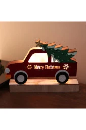 BY-LAMP Led Işıklı Çamağacı Yüklü Kamyonet thumbnail 4