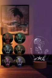 BY-LAMP Deniz Anası Gece Lambası thumbnail 2