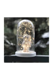 BY-LAMP Gümüş Astronot Figürlü Işıklı Led Lamba Uzay Temalı Çocuk Odası Hediyesi thumbnail 1