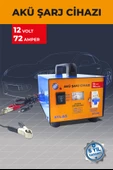 ATLAS AKÜ ŞARJ CİHAZI 12 VOLT 72 AMPER 5 YIL GARANTİ - 1