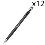 Scrikss Speed Gel Tükenmez Kalem 0.7 mm Siyah 12 Adet thumbnail 1