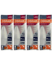 Osram 4,9W (40W) 2700K (Sarı Işık) E14 Duylu Dim Edilebilir Led Ampul (4 Adet) - 1