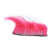 Tex Kask Süsü 1 Motosiklet Bisiklet Ve Kayak Kask Süsü Apaçi Peruk Pembe - 2