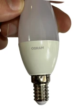 Osram 4,9W (40W) 2700K (Sarı Işık) E14 Duylu Dim Edilebilir Led Ampul (8 Adet) thumbnail 4
