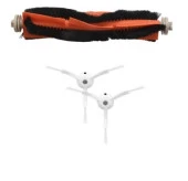 srfn ticaret Xiaomi Mop 2 Pro MJST1SHW Uyumlu Ana Fırça ve Yan Fırça Seti thumbnail 1