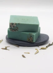 Tardan Doğal El Yapımı Dekoratif Banyo ve El Sabunu - Ada Çayı Kokulu - 2 Adet - 1