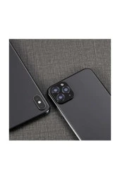 Uyumlu Iphone Xs- Iphone 11 Pro Uyumlu Kamera Lens Dönüştürücü-siyah Renk - 2