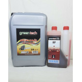 greentech 30 NUMARA BIÇKI TESTERE ZİNCİR YAĞI 10 LT+2T 2 Zamanlı Ölçekli Ağaç Kesme Bıçkı Yağı 1 Lt - 1