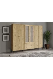 VENATTO Trio 6 Kapaklı Dolap(%100Mdf) - 3