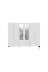 VENATTO Focus 6 Kapılı Aynalı Dolap (%100Mdf) - 2