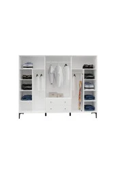 VENATTO Focus 6 Kapılı Aynalı Dolap (%100Mdf) - 3