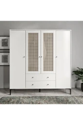 VENATTO Trio 4 Kapılı Dolap(%100Mdf) - 2