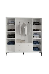 VENATTO Trio 4 Kapılı Dolap(%100Mdf) - 4