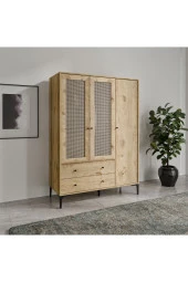 VENATTO Trio 3 Kapılı Dolap (%100Mdf) - 1