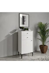 VENATTO Focus 2 Çekmeceli Şifonyer Beyaz (%100Mdf) thumbnail 1