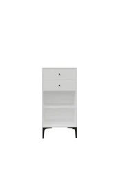 VENATTO Focus 2 Çekmeceli Şifonyer Beyaz (%100Mdf) thumbnail 4