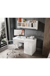 VENATTO Montes Genç Odası - Montes 2 Kapılı Dolap, Romantic Çalışma Masası, Montes Yavrulu Karyola 90X190, Montes Komodin (%100Mdf) thumbnail 2