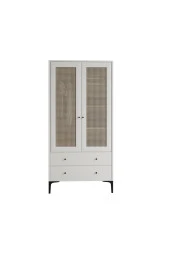 VENATTO Trio M Genç Odası Beyaz - Trio 2 Kapılı Dolap, Trio Çalışma Masası, Trio Komodin, Trio Karyola 90X190 (%100Mdf) - 5