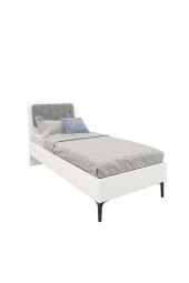 VENATTO Trio L Genç Odası Beyaz - Trio 3 Kapılı Dolap, Trio Çalışma Masası, Trio Komodin, Trio Karyola 90X190 (%100Mdf) - 3