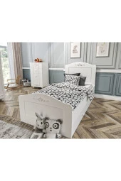 VENATTO Romantic Yavrulu Karyola 90X190 (%100Mdf) - 2