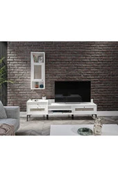 VENATTO Trio Tv Ünitesi Beyaz (%100Mdf) thumbnail 1