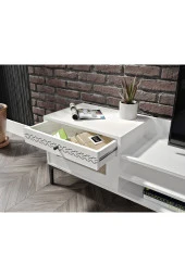 VENATTO Trio Tv Ünitesi Beyaz (%100Mdf) thumbnail 6