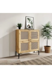 VENATTO Trio Kare Konsol Meşe (%100Mdf) thumbnail 1