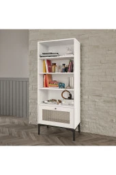 VENATTO Trio Kitaplık Beyaz (%100Mdf) - 2